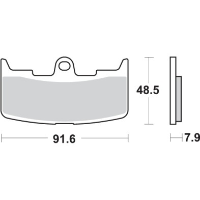 SBS 795HS BRAKE PADS