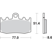 SBS 796HS BRAKE PADS 2