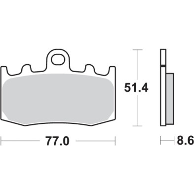 SBS 796HS BRAKE PADS