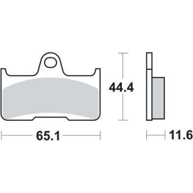 SBS PASTILLA DE FRENO OFF-ROAD 799RSI