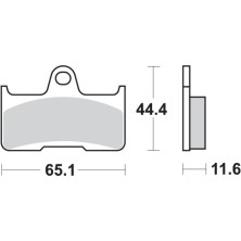 SBS PASTILLAS DE FRENO 799SI