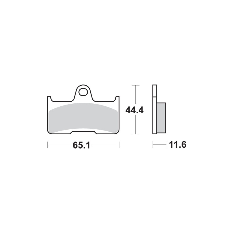 SBS 799SI BRAKE PADS