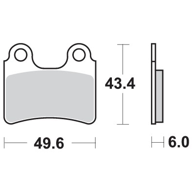 SBS PASTILLA DE FRENO OFF-ROAD 802RSI