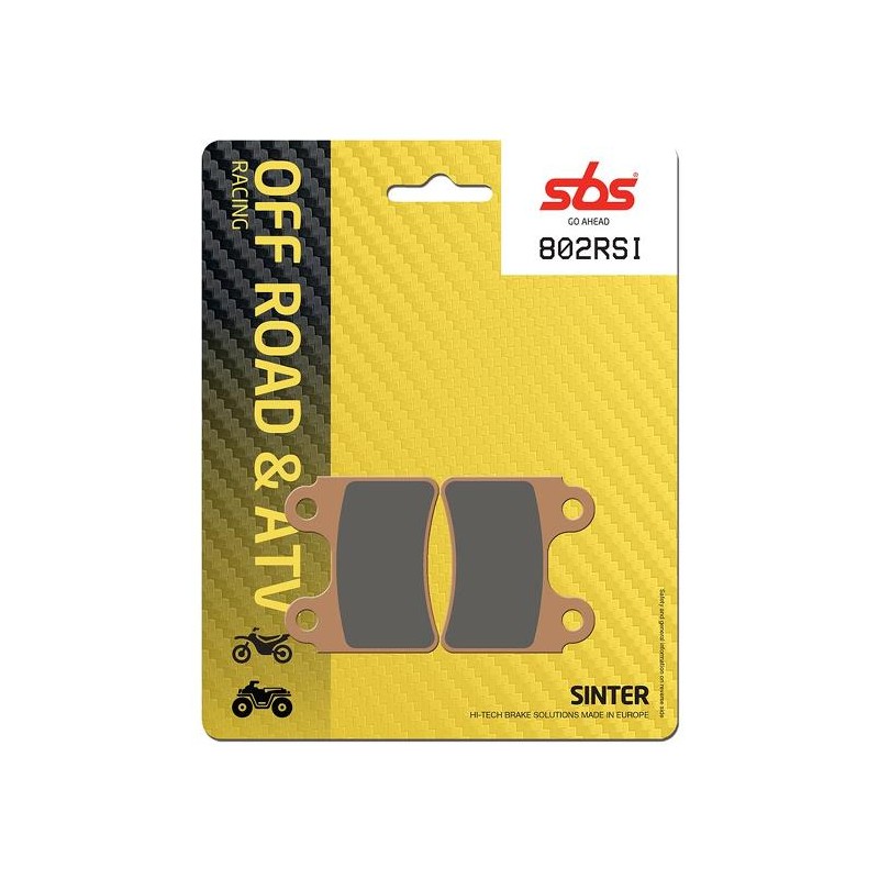 SBS PASTILLA DE FRENO OFF-ROAD 802RSI