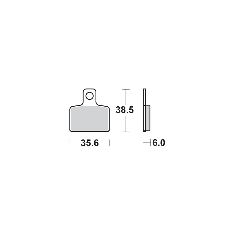 SBS OFF-ROAD BRAKE PAD 803RSI