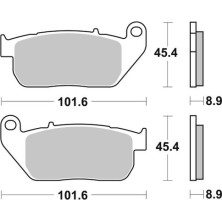 SBS BRAKE PADS 807H.HS 2