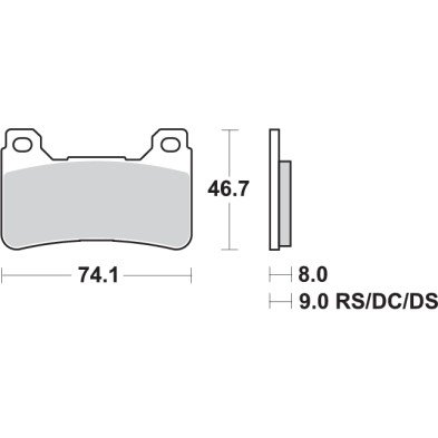 SBS PASTILLAS DEPORTIVAS 809RST