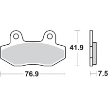 SBS BRAKE PADS 814HF 2