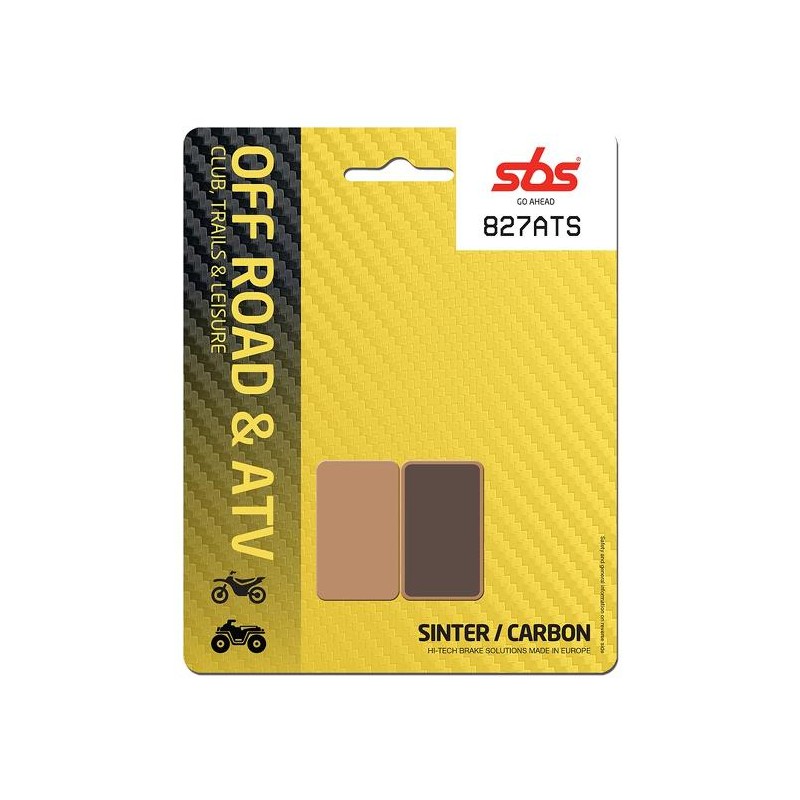 SBS PASTILLAS DE FRENO 827ATS