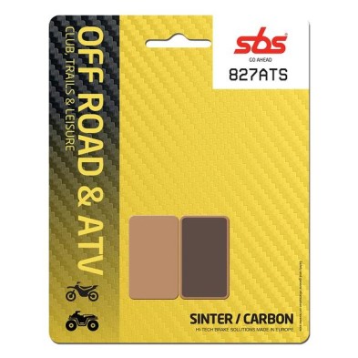 SBS REAR SBS 827ATS BRAKE PADS
