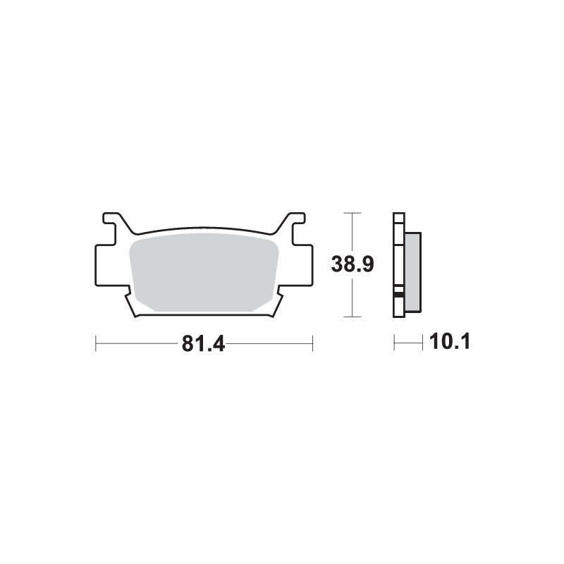 SBS 829SI BRAKE PADS