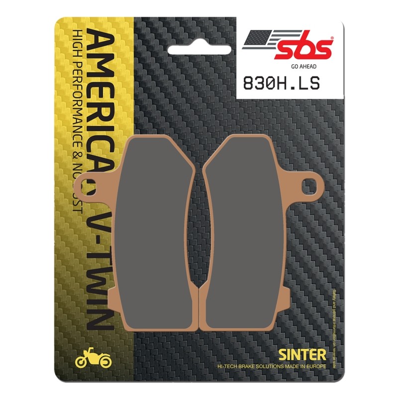 SBS PASTILLAS DE FRENO TRASERAS 830H.LS