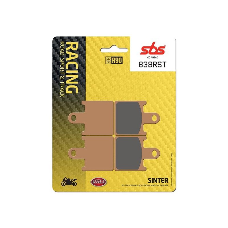 SBS 838RST SPORT PADS