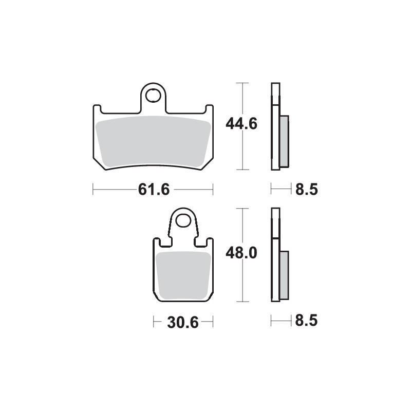 SBS 839HS BRAKE PADS