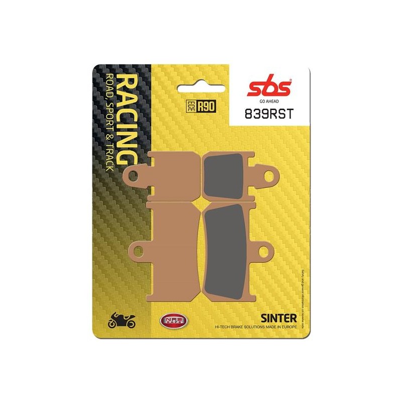SBS 839RST SPORT PADS