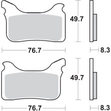 SBS OFF-ROAD BRAKE PAD 842RSI 2