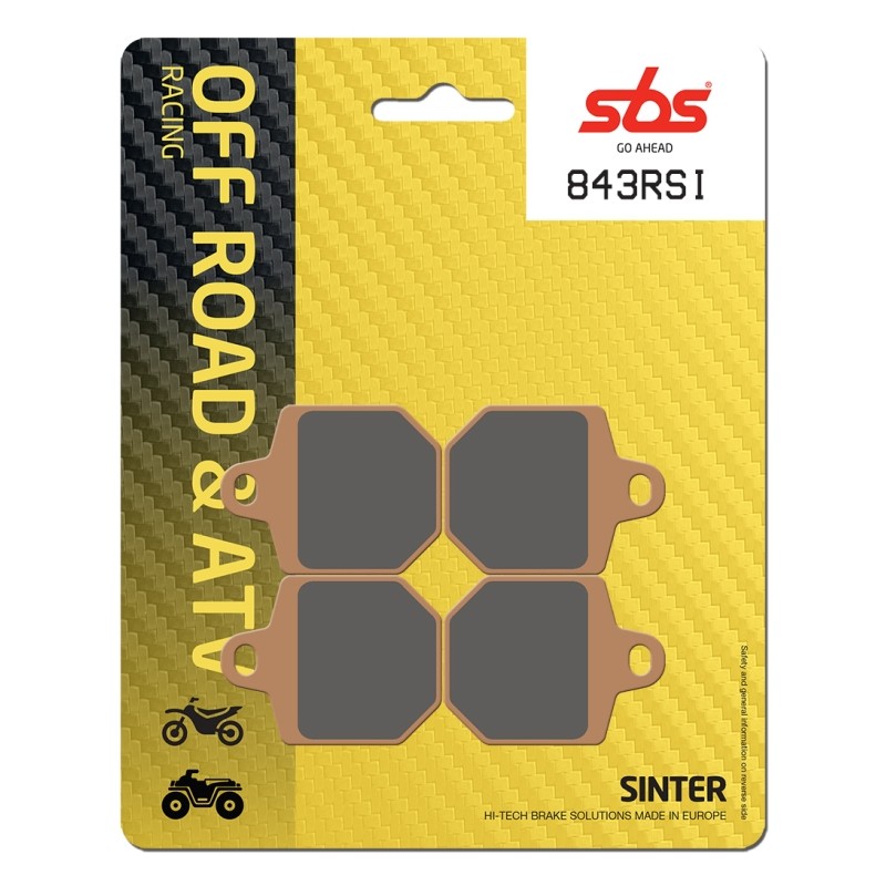 SBS PASTILLA DE FRENO OFF-ROAD 843RSI