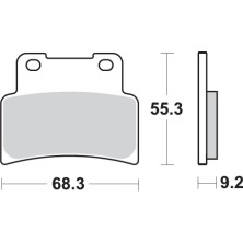 SBS 844HS BRAKE PADS 2