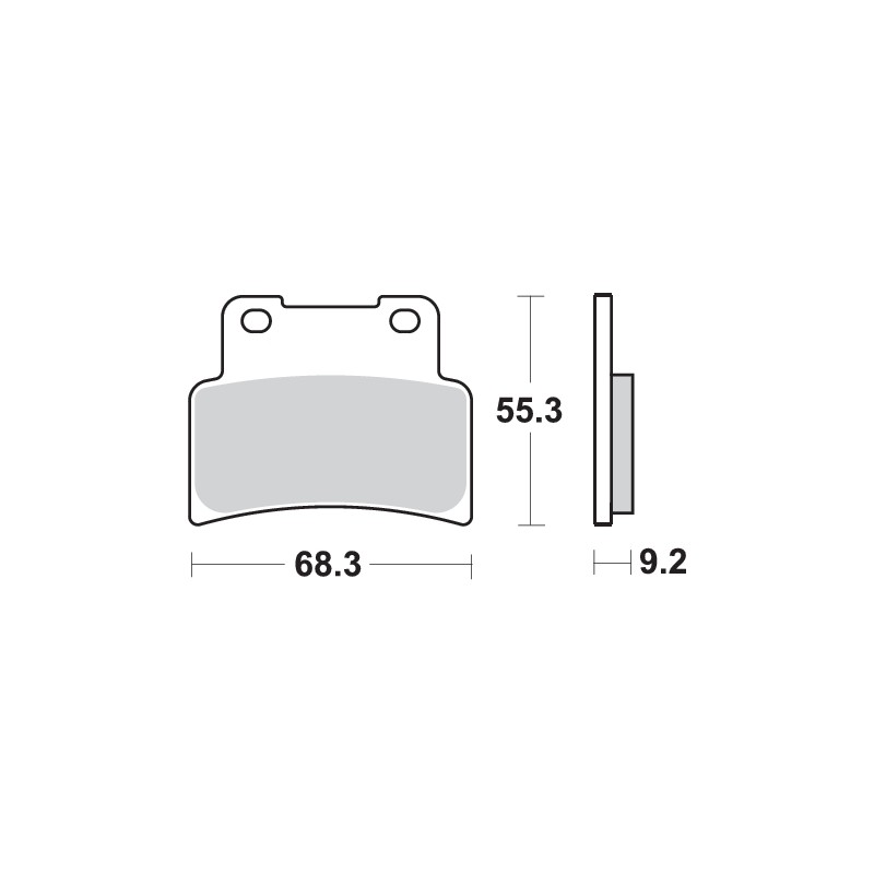 SBS 844HS BRAKE PADS