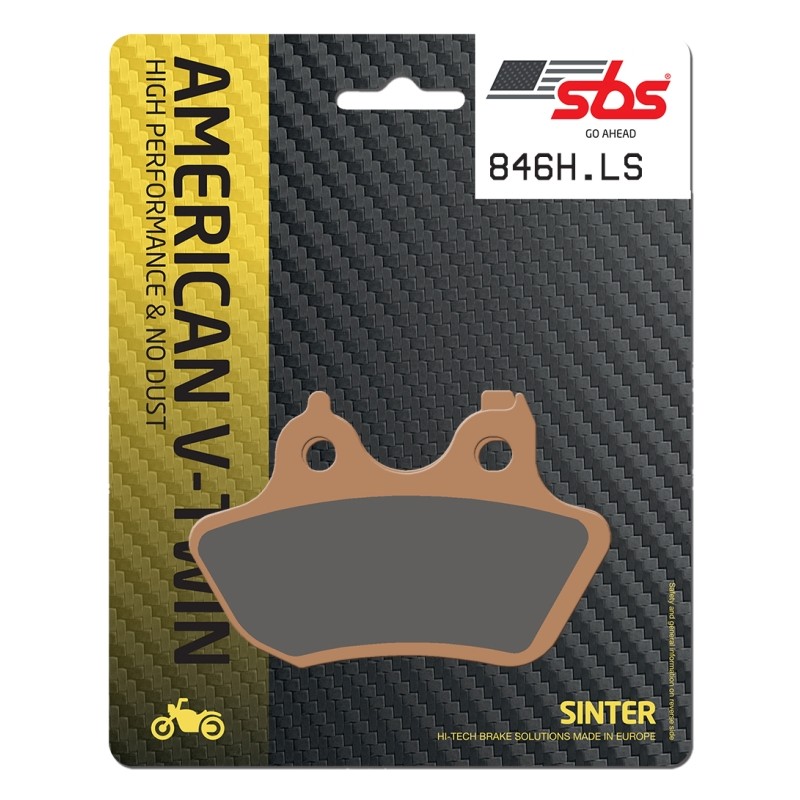 SBS PASTILLAS DE FRENO TRASERAS 846H.LS