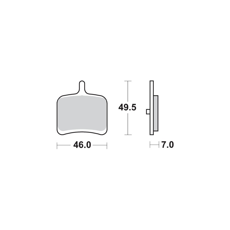 SBS PASTILLAS DE FRENO TRASERAS SPORT 857LS