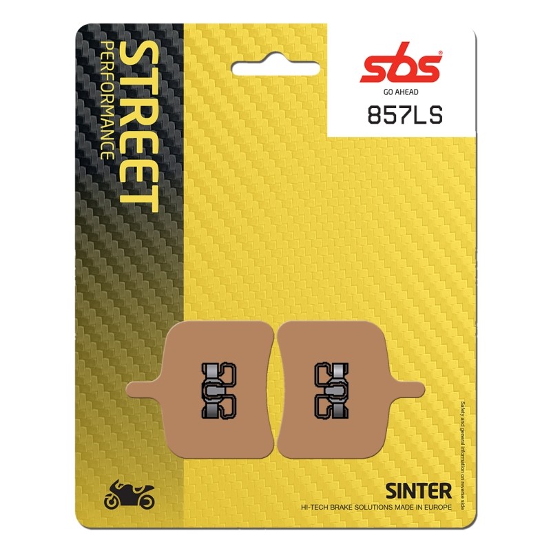 SBS PASTILLAS DE FRENO TRASERAS SPORT 857LS