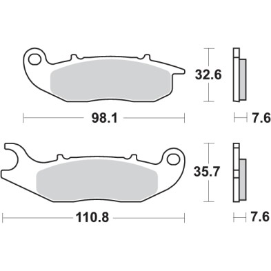 SBS OFF-ROAD BRAKE PAD 859RSI