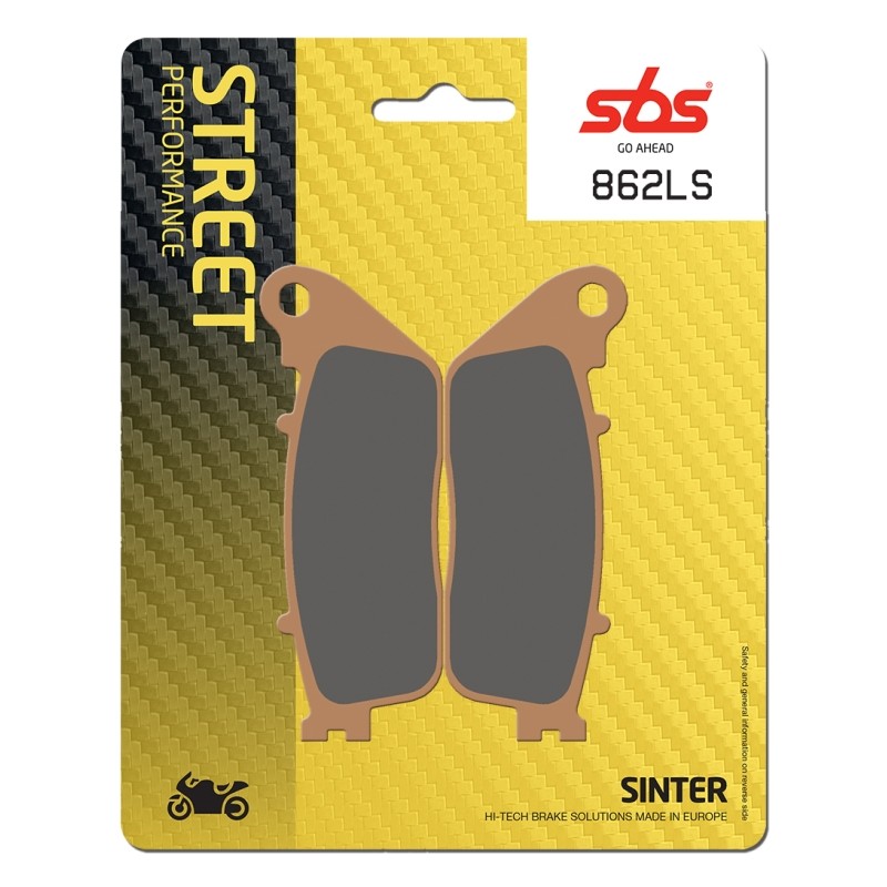 SBS PASTILLAS DE FRENO TRASERAS SPORT 862LS