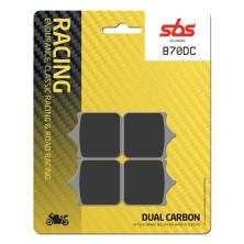 SBS 870DC CARBON BRAKE PADS