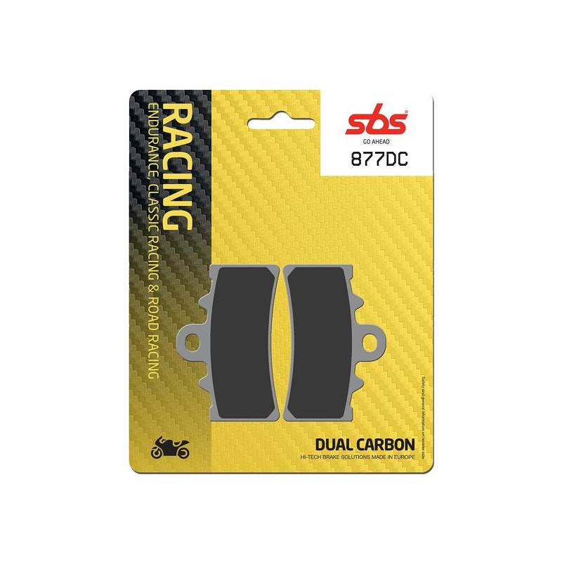 SBS 877DC CARBON BRAKE PADS