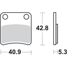 SBS BRAKE PADS 879HF 2