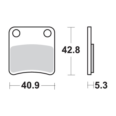 SBS BRAKE PADS 879HF