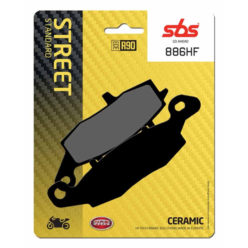 SBS PASTILLAS DE FRENO 886HF