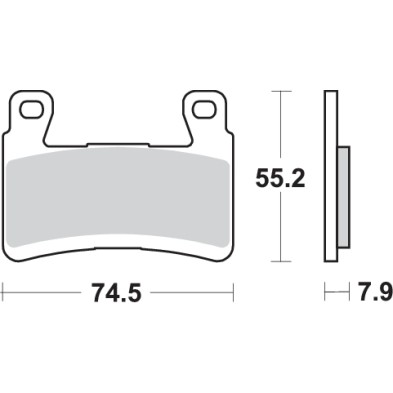 SBS 894HS BRAKE PADS