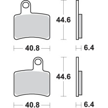 SBS PASTILLAS DE FRENO 896HF 2