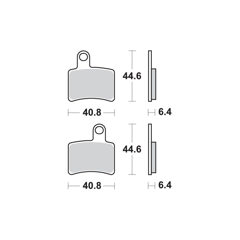 SBS BRAKE PADS 896HF