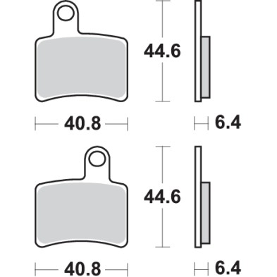 SBS BRAKE PADS 896HF