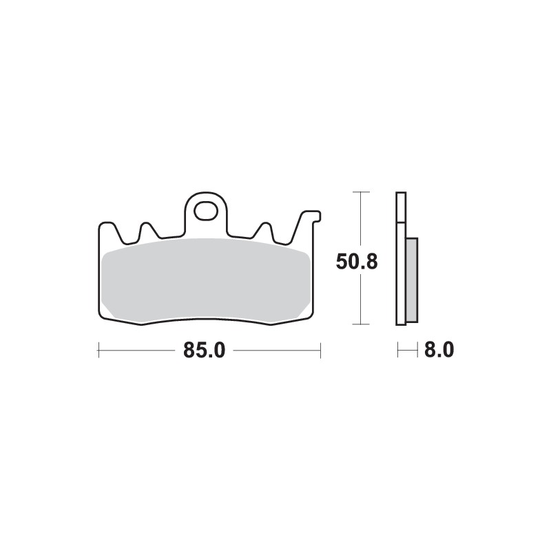 SBS 900HS BRAKE PADS