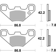 SBS 905SI BRAKE PADS 2