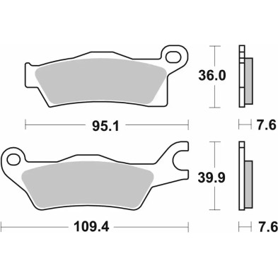 SBS 911SI BRAKE PADS