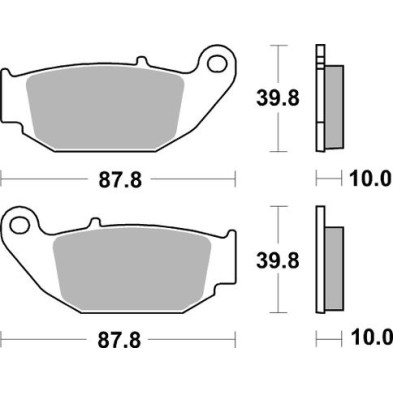 SBS 915HF BRAKE PADS