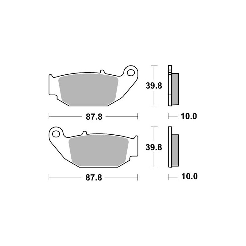 SBS 915SI BRAKE PADS