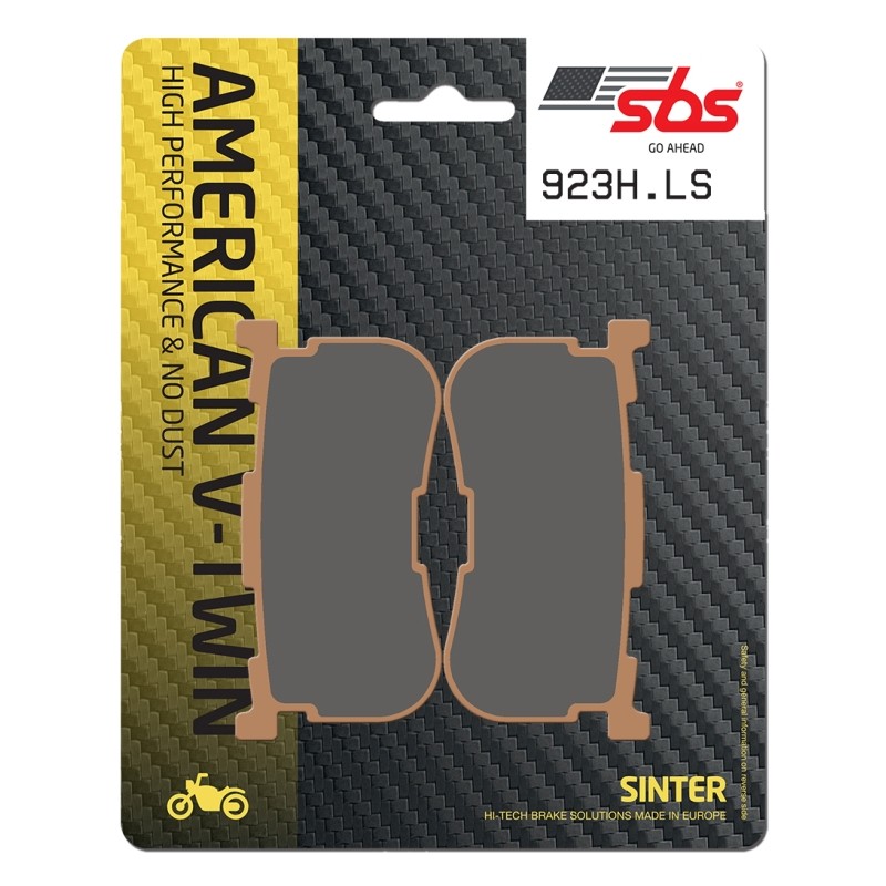 SBS PASTILLAS DE FRENO TRASERAS 923H.LS