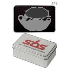 SBS PASTILLAS DE COMPETICION DUAL SINTER 931DS-1