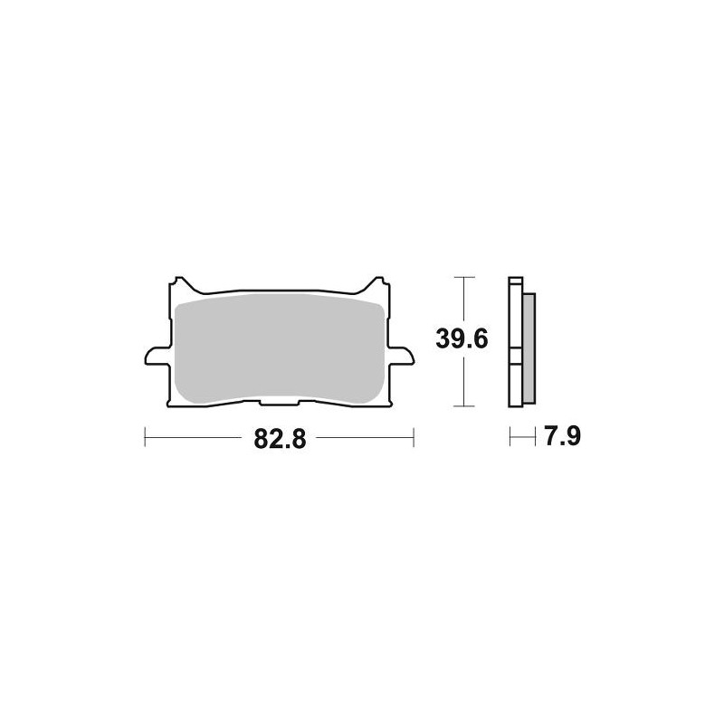 SBS 940HS BRAKE PADS