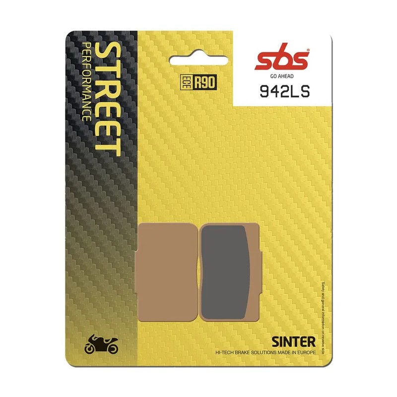 SBS PASTILLAS DE FRENO TRASERAS SPORT 942LS