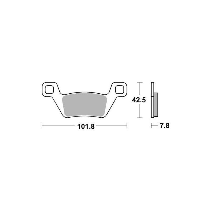 SBS 945SI BRAKE PADS