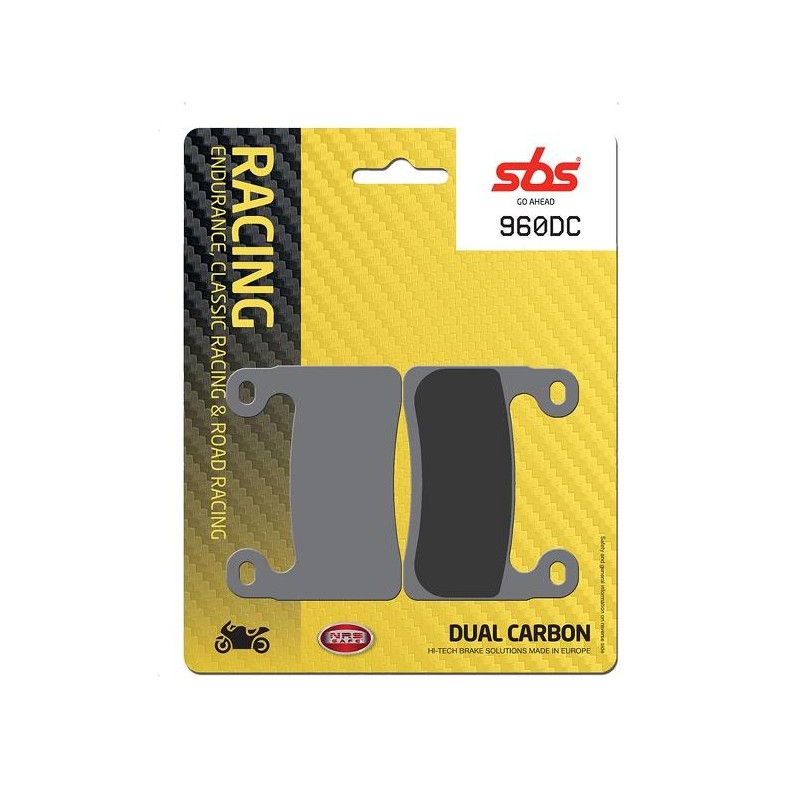 SBS PASTILLAS DE FRENO DE CARBONO 960DC