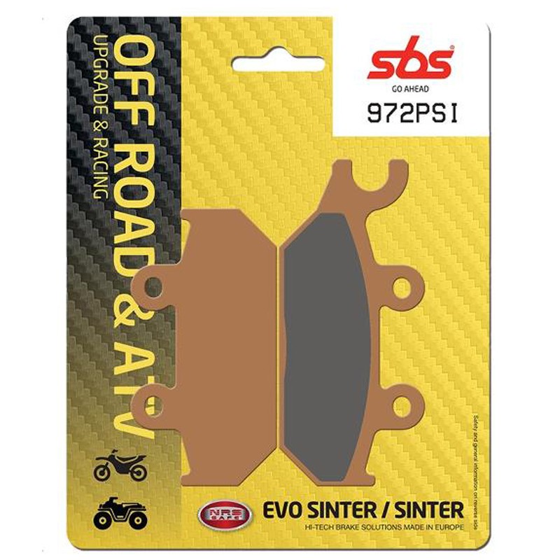 SBS BRAKE PADS 972 PSI