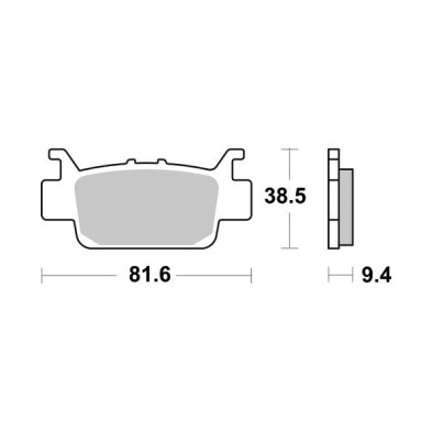 SBS 975 PSI BRAKE PADS